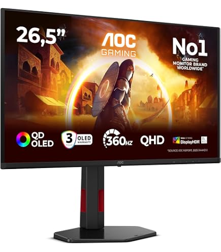 Dell Alienware AW2725D 27 2560x1440 QHD 280Hz 0.03 ms HDMI DP Type