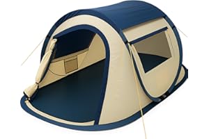 CampFeuer Tenda lancio Quiki I 2 persone Quicktent I Tenda da campeggio per il festival e altro ancora I idrorepellente I Pop-Up tenda