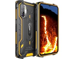 Teléfono Móvil Resistente CUBOT KingKong 5 Pro, Android 11.0 Smartphone Robusto,Batería 8000mAh,4+64GB(TF 256GB) 6,088" HD+,C