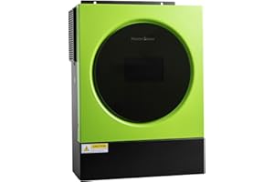 Master U-Power UM5V4 Solar Wechselrichter Hybrid Power UM 5600W 48V V4 MPPT 120Ah 6000W in Panels mit integriertem WLAN, Grün
