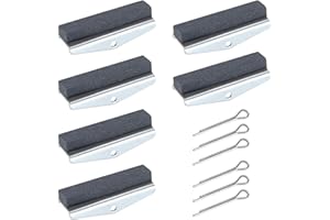 YINETTECH 2 Sets Engine Cylinder Hone Stones Replacement 3 Jaw Engine Cylinder Hone Car Engine Cylinder Grinding Brake Hone for Cleaning Polishing 1-1/8"