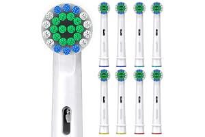 Oral B Compatible Toothbrush Head, Yanaboo Replacement Brush Heads for Most Braun Oral B Electric Toothbrushes of Vitality Pr