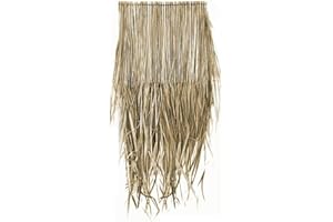 Wilai Palmendächer Strohdach Palmdach Paneele Palmschindel Palmenblätter Reetdach | 100% Nachhaltiges Naturmaterial | Wetterfest Regendicht und Langlebig | ca. 25 cm x 80 cm | 20 Stück