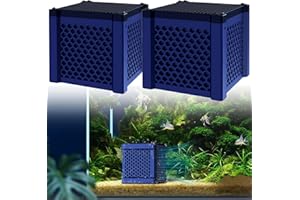 CUVZORA Clever Cube Lot de 2 cubes de charbon actif pour filtre à eau et bac à eau, filtre à charbon actif, cubes de purification de l'eau pour aquarium, étang et chevaux