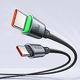 MCDODO CA-6872 Type-c Type-c 60W PD Hızlı ŞarjE-Marker &Ccedil;ipli Easy Series &Ouml;rg&uuml; Kablo Siyah 3m