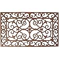 Esschert LH42 Fallen Fruits Small Cast Iron Door Mat, Brown, 34_x_58_cm