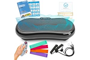 Plataforma Vibratoria Ultra de Bluefin Fitness Máquina de Ejercicios para en Casa
