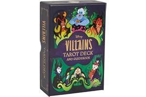 INSIGHT EDITIONS Disney Villains Tarot Deck and Guidebook | Movie Tarot Deck | Pop Culture Tarot