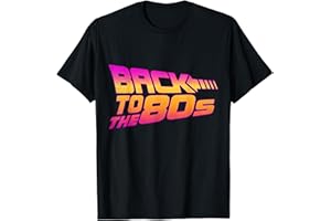 FUNNY 80S CLOTHES 1980S PARTY GIFTS & TEES Retour aux années 80 Costume Retro Fancy Dress Halloween T-Shirt