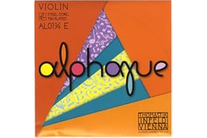 Thomastik Einzelsaite für Violine ALPHAYUE 3/4, Mensur 305mm/12" Stahlkern - E-Saite Stahl verzinnt