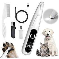 Nuovo Modello Di Rifinore Elettrico Per Le Zampe Degli Animali Domestici, Tosatrice Per Pelo - Foto 2