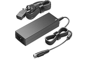 TAIFU Cargador de 4 Pines para Synology Disk Station 4-Bay Ds916+ DS920+ DS410j DS411 DS411J DS412 DS412 DS413 DS414 DS415 DS710 DS712 DiskStation Dispositivo Servidor NAS 12V Adaptador Cable