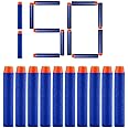HOME BUY Toy Bullet Foam Dart Bullets for Guns Pack of -150 pic Blue