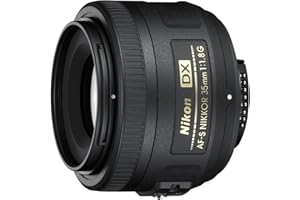 Nikon Obiettivo Nikkor AF-S DX 35 mm f/1.8G, [Nital Card: 4 Anni di Garanzia], Nero