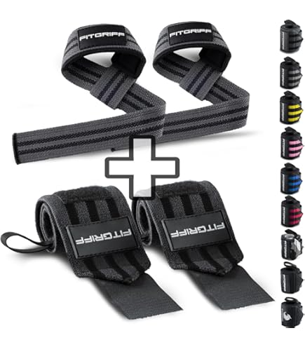 Gorilla Wear Leder Lifting Straps - Fitness Handgelenkbandagen Für Krafttraining