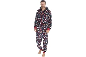 ONEZE STC Stores Adults Unisex/Mens/Ladies Christmas Fleece Onesie