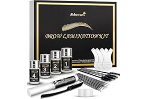 ESHOWEE Brow Lift Kit Sourcil | Eyebrow Lamination Kit | DIY Perm For Lashes and Brows | Professional Lift For Trendy Fuller Brow Look And Curled Lashes | Eyebrow Brush And Eyelash Micro Brushes Added