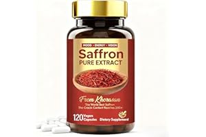 MOSKILA ZAFFERANO PURO in CAPSULE 88.5 mg - 120 Capsule | Integratore Naturale per Umore, Ansia e Memoria | 100% Biologico | Senza Additivi | 1020