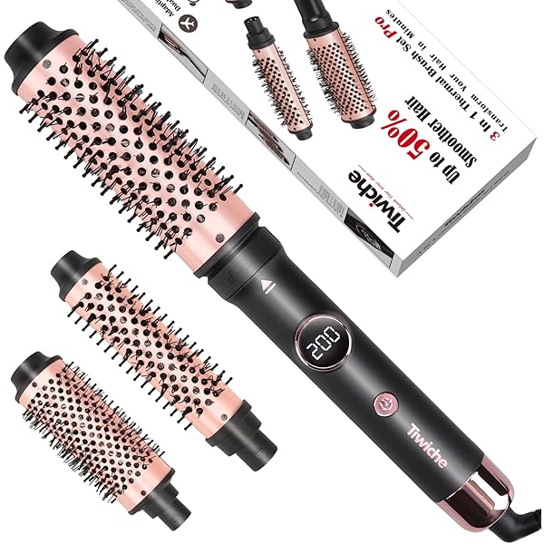 HEEBUKE Thermal Brush 4-in-1 Hairstyler | 40mm Lock Produktbild-Vorschau 6