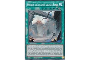 PHNI-DE094 - Obsidim, die in Asche Gelegten Stadt - Super Rare - 1. Auflage - DEUTSCH - Phantom Nightmare - mit LMS Trading Fieldcenter-Karte Yugioh