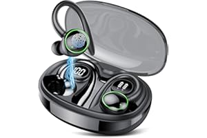 PEFUPEW AI Traducteur Vocal Instantané, 3 en 1 Écouteur Traducteur, 48H Ecouteur Traducteur Instantané avec 164 Langues, 8 Modes de Traduction, Buletooth 5.4 Casque Traduction Instantanée Noir Profond