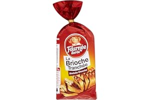 Brioche tranchée La Fournée Dorée - Marbrée chocolat - 400 g