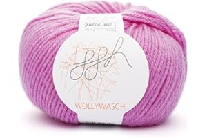 ggh Wollywasch - 204 - Cyclam - Lana nueva para tejer y hacer ganchillo