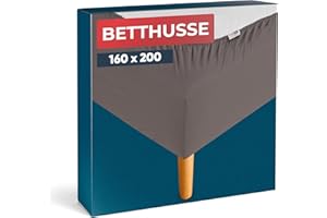 ‎WRAPPYBAG Wrappybag Bett Husse 160 x 200 – Modernisiert und schützt den Bettrahmen – Farbe Taupe - 6 Größen Verfügbar