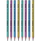 Fatih 8'li İlk Kalemim Jumbo U&ccedil;lu Kurşun Kalem, 3.0mm U&ccedil;, &Uuml;&ccedil;gen Form, Minik Eller İ&ccedil;in Kolay Tutuş, SB U&ccedil; Kırılma Koruması (8