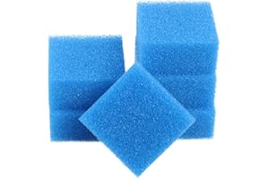 INGVIEE 6 Pièces Compatible Mousse Filtrante Fin Bioplus Fine pour Juwel Compact/Bioflow 3.0 / M