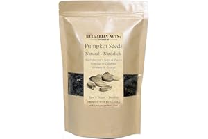 ‎BULGARIAN NUTS 1 kg Kürbiskerne, ohne die Schale gewachsen, roh, ganze kerne, Gluten-frei, Europäischen Ursprungs