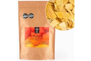 BRIX, GROWN FOR FLAVOUR BRIX Mango Liofilizzato | 100% Fette Mango Essiccato Naturale 95g | Frutta Secca | Non-OGM, Senza Glutine, Vegano e Vitamine Preservate