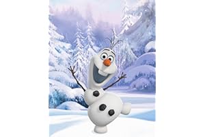 ‎BERONAGE BERONAGE Große Frozen Die Eiskönigin Decke Olaf Winter 130 x 170 cm super weiche Kuscheldecke Wohndecke Sofadecke Fleece-Decke Disney Anna ELSA Sven Kristoff Schneemann Snowman Pass. zur Bettwäsche