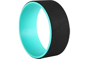 Exerz Ruota di Yoga/Rullo di Pilates/della di Rilascio di Tensione del Muscolo - Principianti da Yoga/per Allungare, equilibrare, Aumentare flessibilità