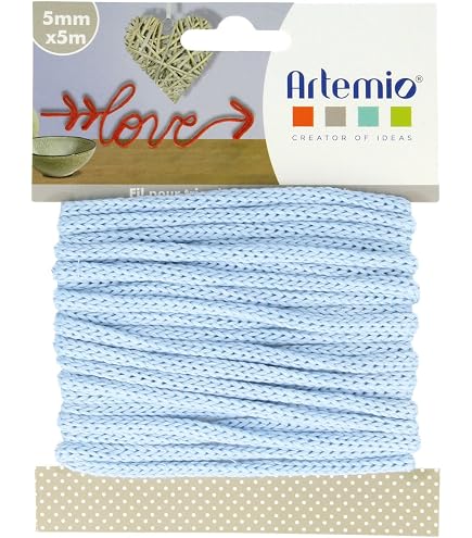 Halbach Tubo Di Carta Premium Per Creatività, 4mm X 30m, Resistente All’Acqua, Ideale Per Targhette Nome Cameretta E Acchiappasogni
