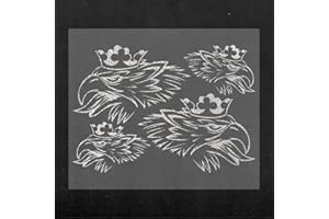 4R Quattroerre.it 1091 Juego de Pegatinas Griffon para Camión Scania, Derecha e Izquierda, Plata, 50 x 35 cm