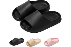 Slides for Kids Boys and Girls, Lightweight Slippers, Bathroom and Beach Shoes Toddler Slippers