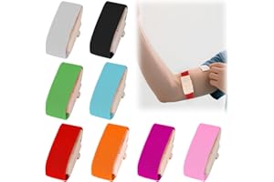 GOODENGFULL 8 Stück Stauschlauch Blutabnahme Set Tourniquet Holster, 8 Farben Stauschlauch mit Schnalle, Personalisiert Blutabnahme Venenstauer für Krankenschwestern, Einfach zu Bedienen