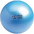 Fitness-Mad 300Kg Burst Resistance Swiss Ball, 45cm/55cm/65cm/75cm, Blue