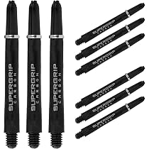 Harrows Jeu de fléchettes Imperial Diamond avec pointe en acier - 90 % tungstène, 3 tiges en carbone ST Midi, 3 ailettes Imperial Diamond (21 grammes
