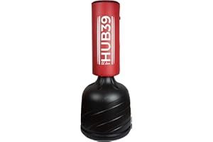 HUB39 Sacco Boxe, da Terra, Made in Italy Sacco Boxe con Base - Sacco boxe Regolabile- in 4 Altezze Sacco da Boxe Italiano. Chiedi info sui Modelli in pronta Consegna