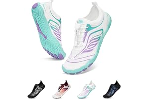 BibHoly Barfußschuhe Damen Herren Barfuss Schuhe, Schnell Trocknend Wasserschuhe Atmungsaktiv Schwimmschuhe, rutschfeste Surfschuhe Unisex Strandschuhe für Beach Wandern