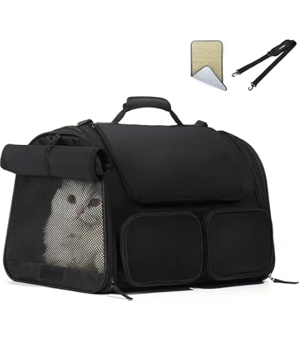 Mps2 Trasportino P-Bag Per Cani E Gatti - Trasportino Leggero Con Tracolla, Posizionabile Orizzontale O Verticale