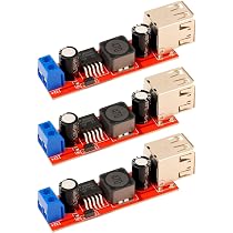 DC-DC Step-Down Wandler 6V-24V Auf 5,2V 3A – Dual USB Ladegerät Modul – Praktisch Für Unterwegs