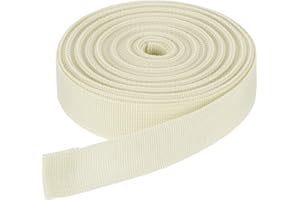 DMiotech Nylon Webbing Belt 10 Yard 25 Yard 50 Yard Length 1" 1/4" 2" 1-1/2" Width Nylon Straps for Sewing Luggage