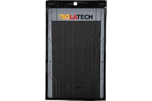 ISOLATECH tubo termorestringente 2:1 set senza adesivo nero Ø8mm 3,0 metri in 15pz x 20cm per automotive isolamento cavi resistente ai raggi UV riparazione non etichettata