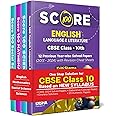 Disha Combo (set of 4 Books) Score 100 Science, Mathematics (Standard), English Language & Literature & Social Science CBSE Class 10th 12 Previous Year-wise Solved Papers (2013-2024) 4th Edition | 2025 Exam [Paperback] Kriti Sharma