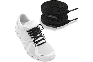 UamGlsob Lacci piatte sottili da 6 mm per scarpe da ginnastica On Cloud, lacci stringhe di ricambio per scarpe sportive da corsa e atletica laces