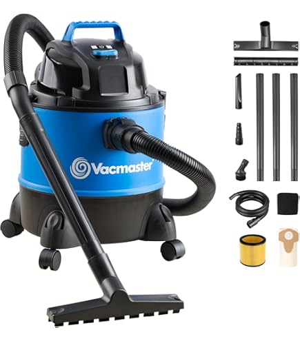 Aspirapolvere Industriale Vacmaster VQ1115S - Asciutto/Bagnato, 15 Litri, 1100W, Acciaio Inox, Funzione Soffiatore - Foto 4