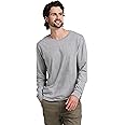 Russell Athletic Men's Essential Long Sleeve Tee, Black, S (US)